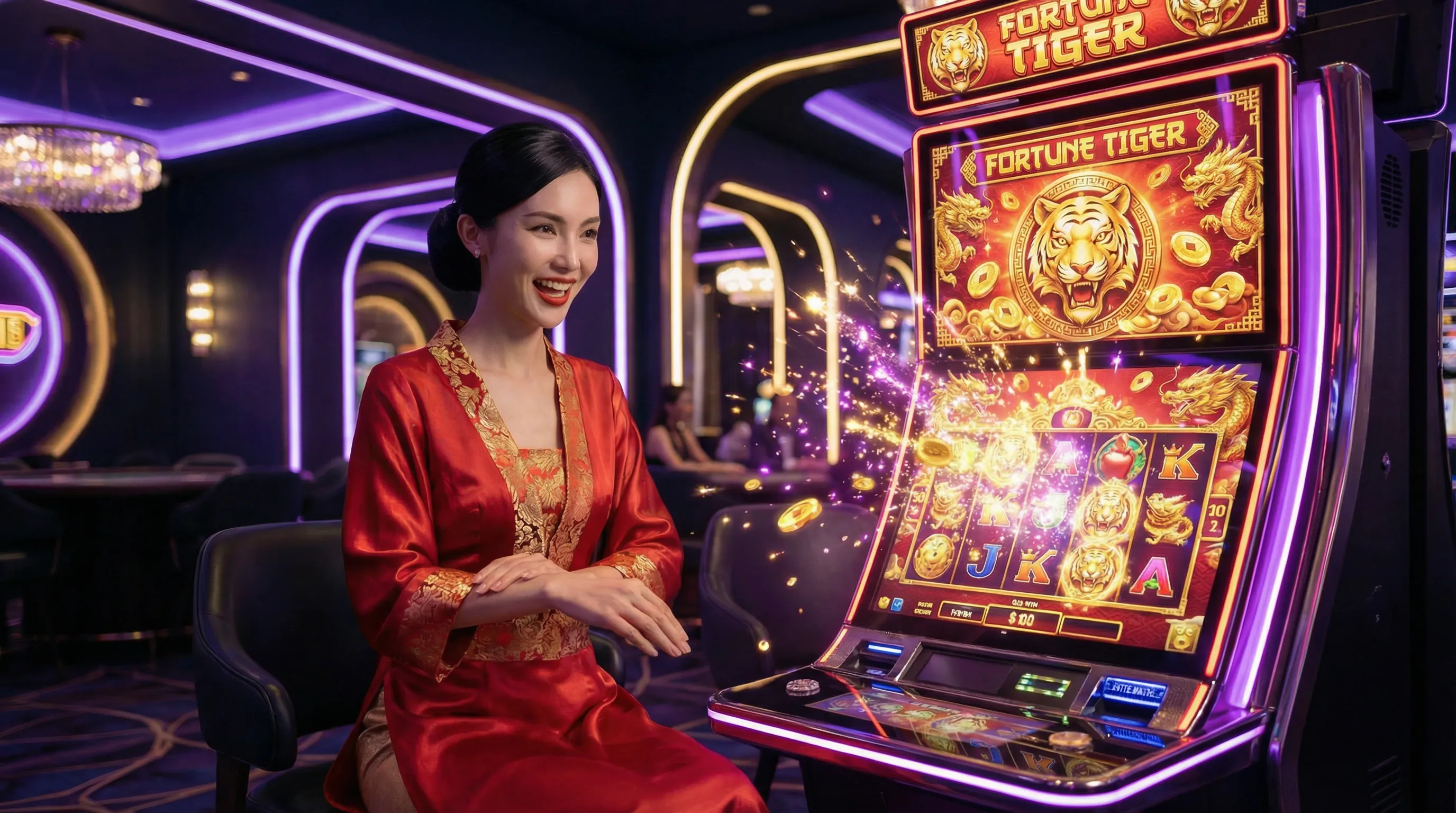 Fortune Tiger slot tradicionalbet com símbolos de tigre dourado